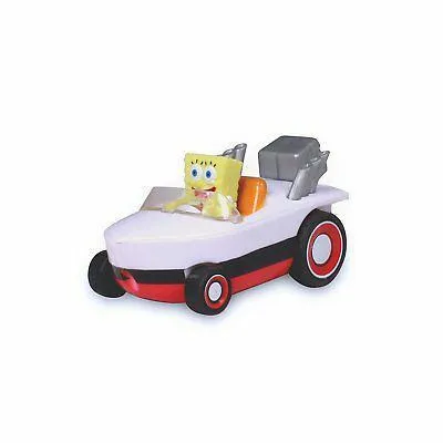 Racing Spongebob Squarepants Patrick Pullback Action Hot Rod Boat