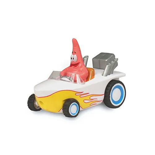 Racing Spongebob Squarepants Patrick Pullback Action Hot Rod Boat