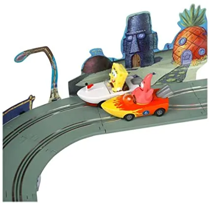 Racing Spongebob Squarepants Patrick Pullback Action Hot Rod Boat