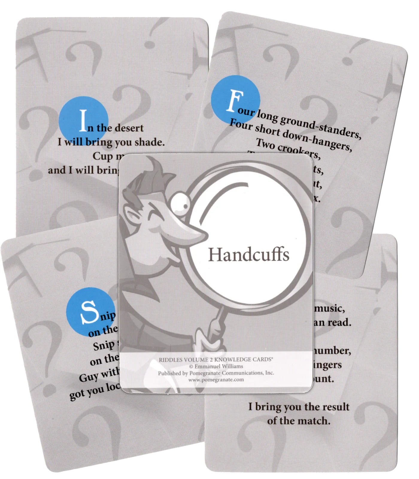 Riddles, Vol. 2 Knowledge Cards
