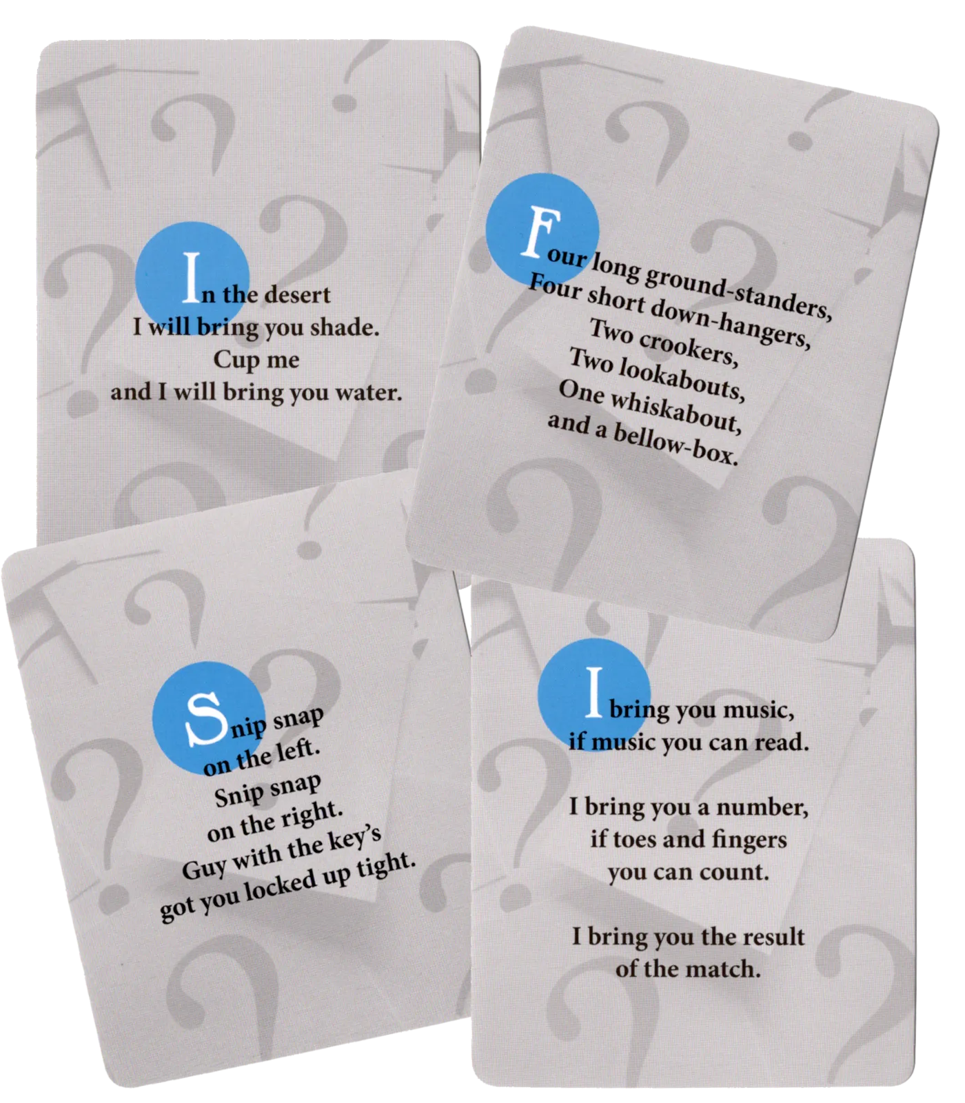 Riddles, Vol. 2 Knowledge Cards