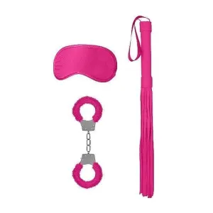 Shots Ouch! Kits Introductory 3 Piece Bondage Kit #1 Pink