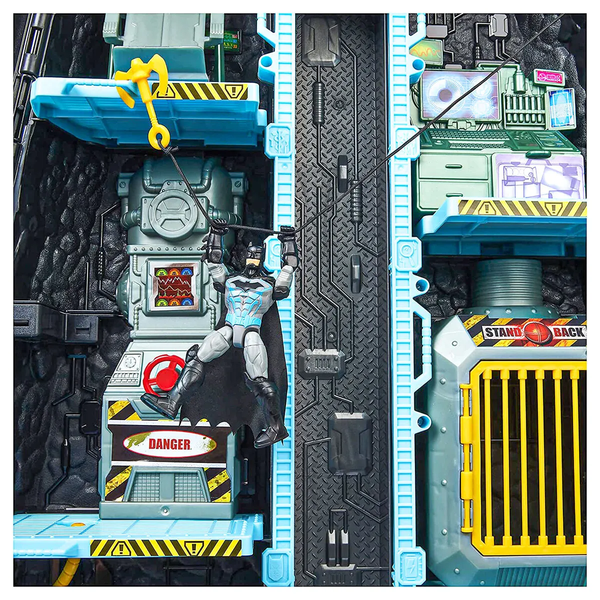 Spin Master DC Batman Bat-Tech Batcave 2-in-1 Transforming Playset