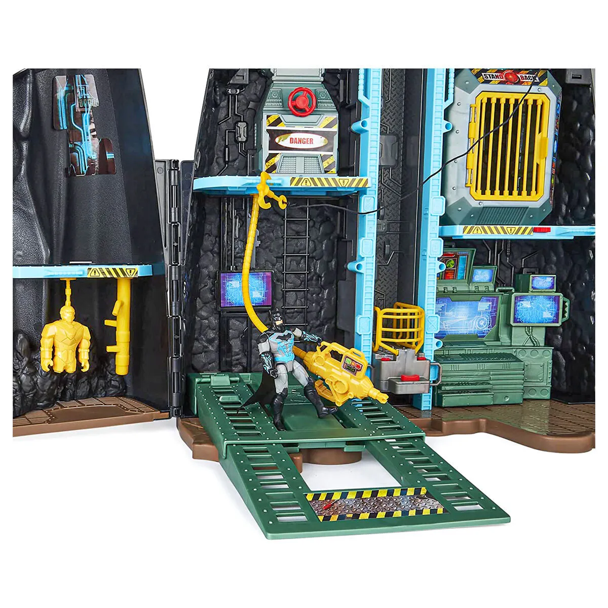 Spin Master DC Batman Bat-Tech Batcave 2-in-1 Transforming Playset