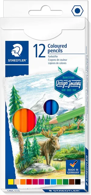 Staedtler 146C Coloured pencils permanent  Set of 12 Color