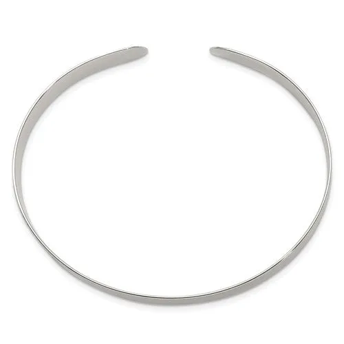 Sterling Silver 10.25mm Fancy Cuff Engravable Bangle Bracelet