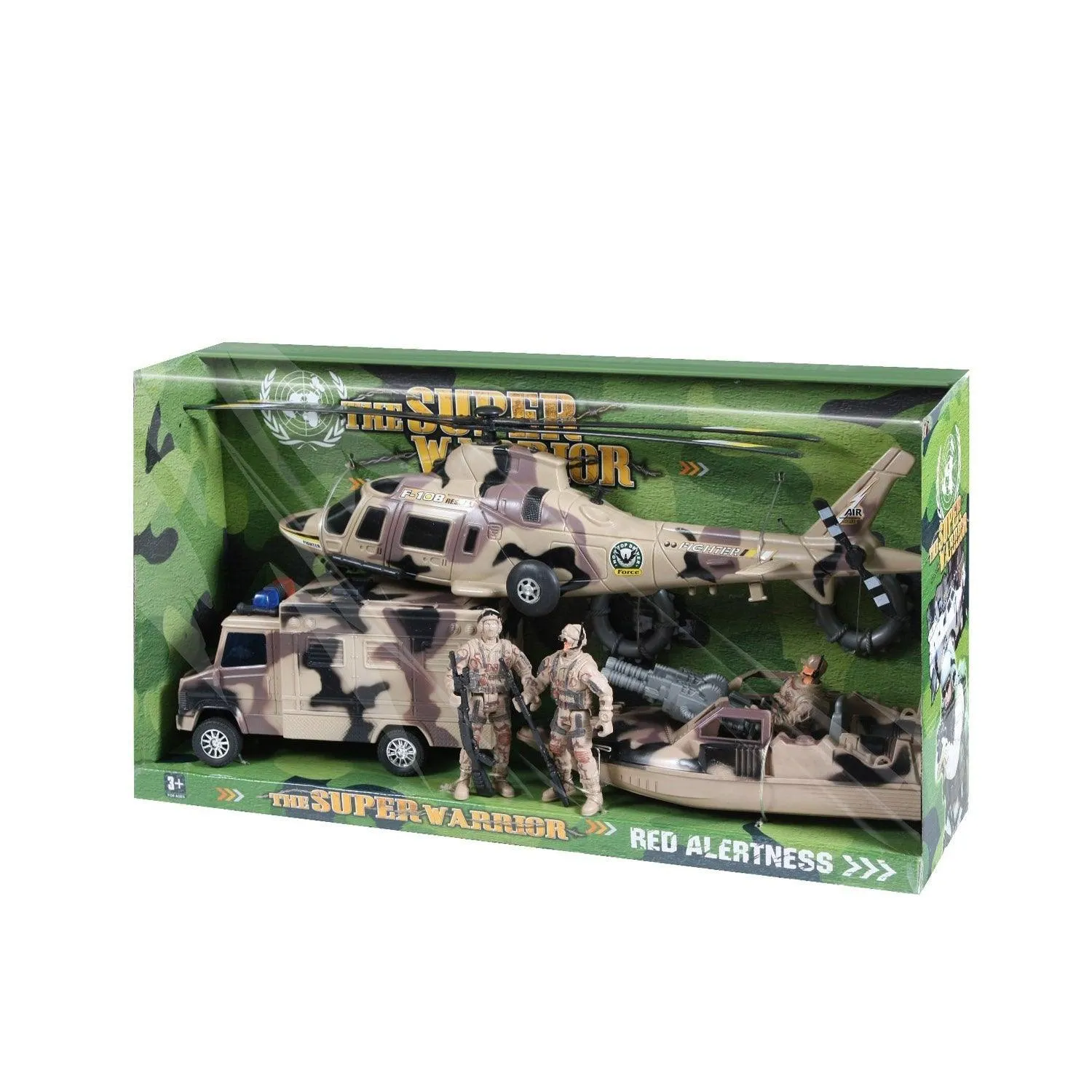 Super Warrior Vehicle Play Set