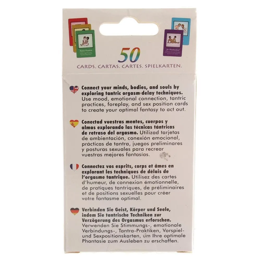 Tantric Sex Couples Sex Position Card Game