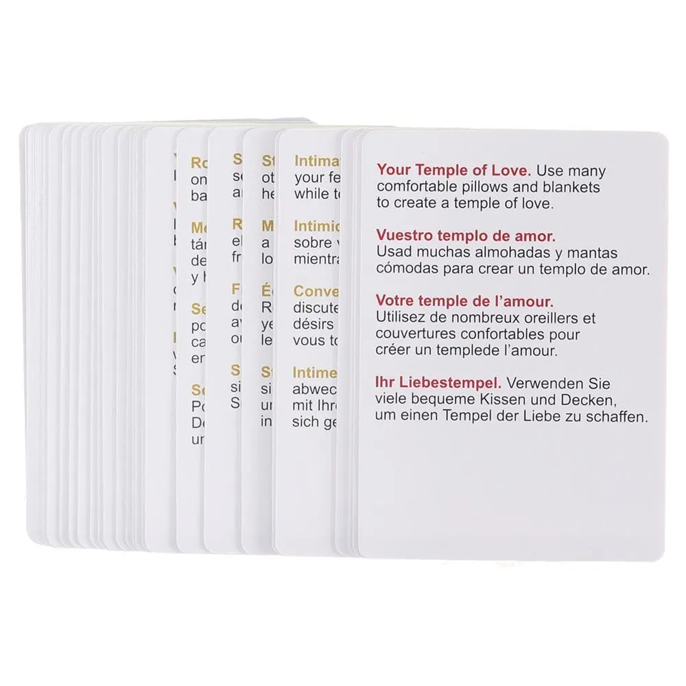 Tantric Sex Couples Sex Position Card Game