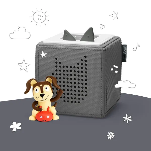 Tonies Boxine Toniebox Playtime Puppy Starter Set in Gray