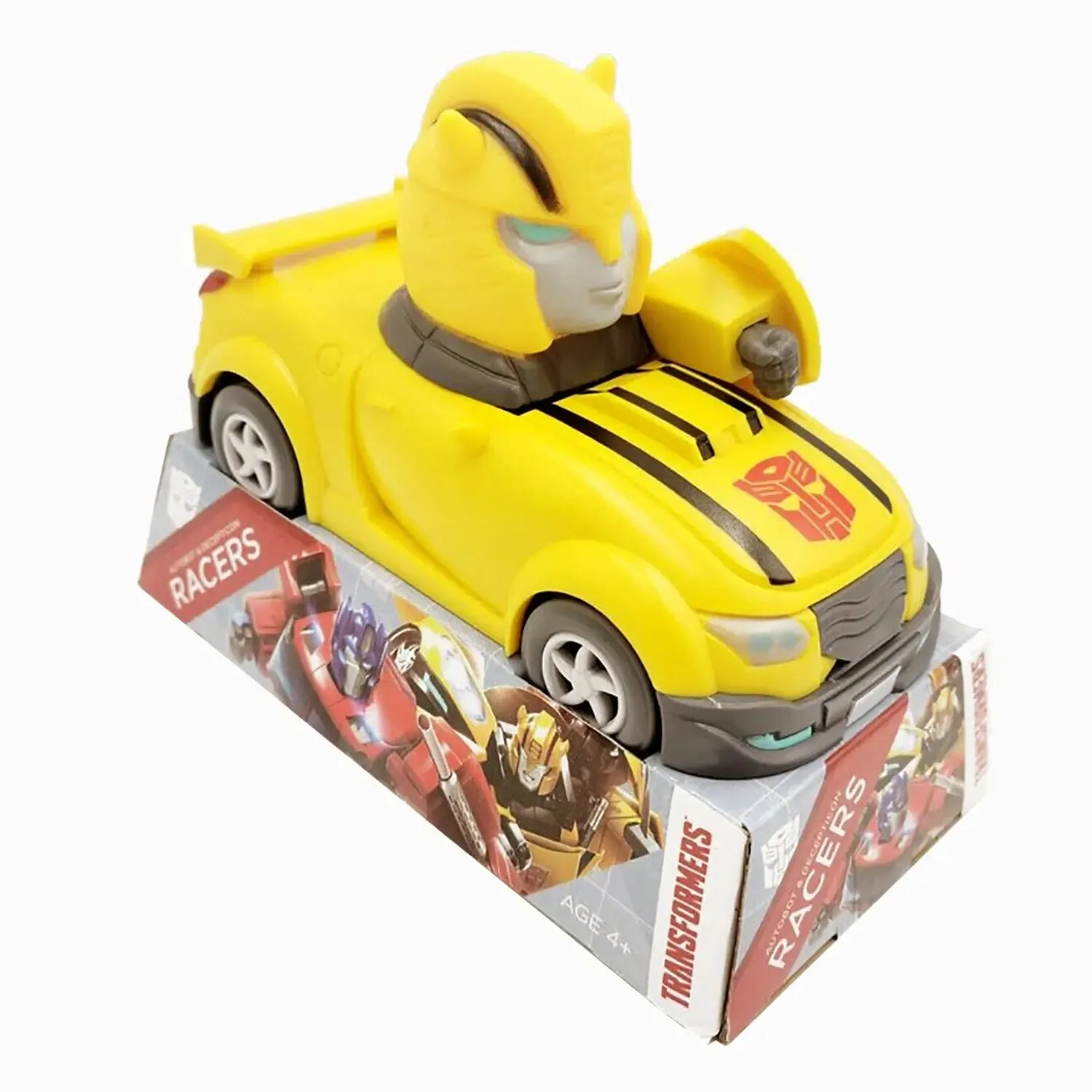 Transformers Pull Back Racers Autobot Decepticon Vehicles 15cm