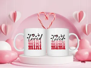 Valentines Mug for mama and mini