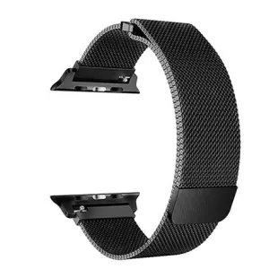Watch Strap 42mm Space Black Milanese Loop