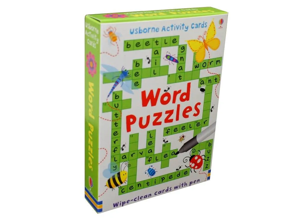 Word Puzzle Cards