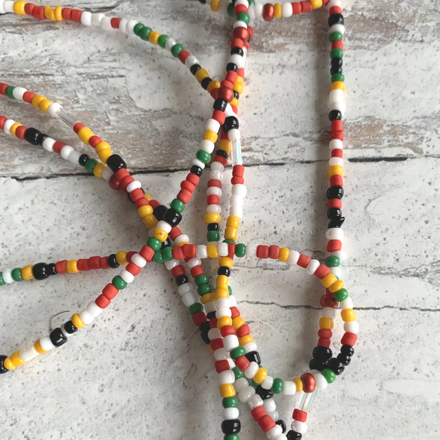 Z's Ankh Waist Bead Strand